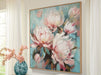 Parryville - Aqua / Pink - Wall Art - Simple Home Plus
