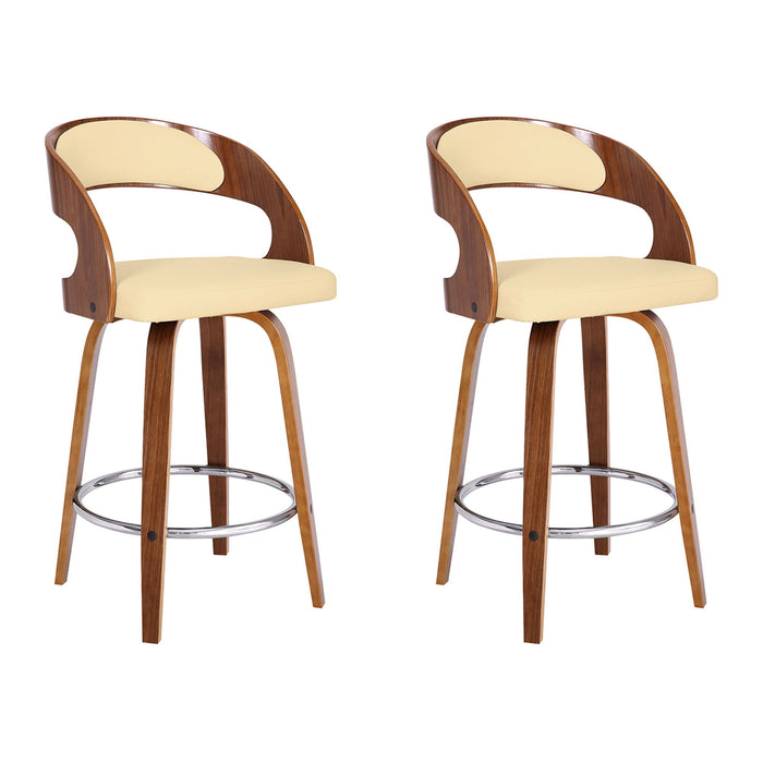 Shelly - 26" Counter Height Swivel Bar Stool - Simple Home Plus