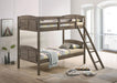 Flynn - Wood Bunk Bed With Mattress - Simple Home Plus