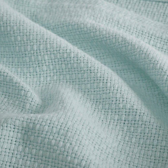 Freshspun Basketweave - King Blanket - Blue - Simple Home Plus