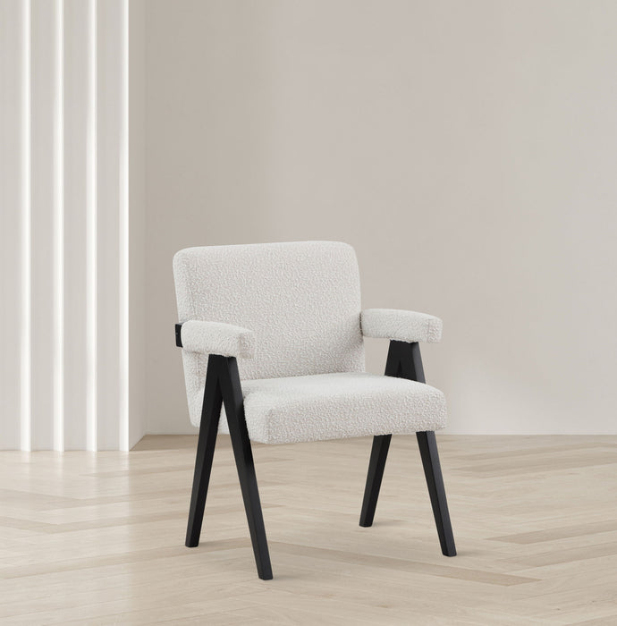 Woodloch - Accent Chair With Black Frame - Simple Home Plus