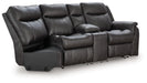 Sultan Meadow - RAF Reclining Loveseat - Eclipse - Simple Home Plus