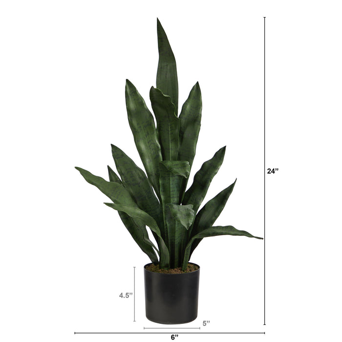 2' Sansevieria Artificial Plant