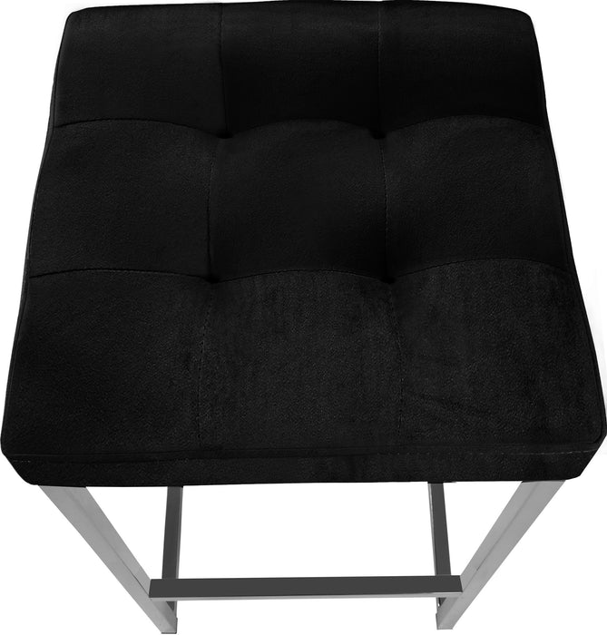Nicola - Velvet Stool (Set of 2) - Simple Home Plus