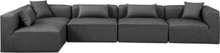 Cube - 5 Piece Modular Sectional - Simple Home Plus