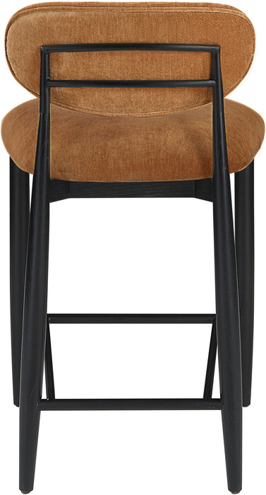 Riccio - Stool - Black Frame - Simple Home Plus