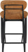Riccio - Stool - Black Frame - Simple Home Plus