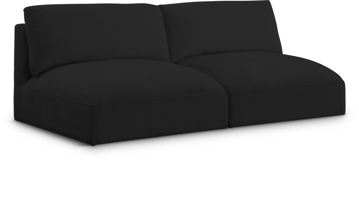 Ease - 2 Seat Modular Armless Sofa - Simple Home Plus