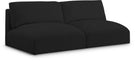 Ease - 2 Seat Modular Armless Sofa - Simple Home Plus