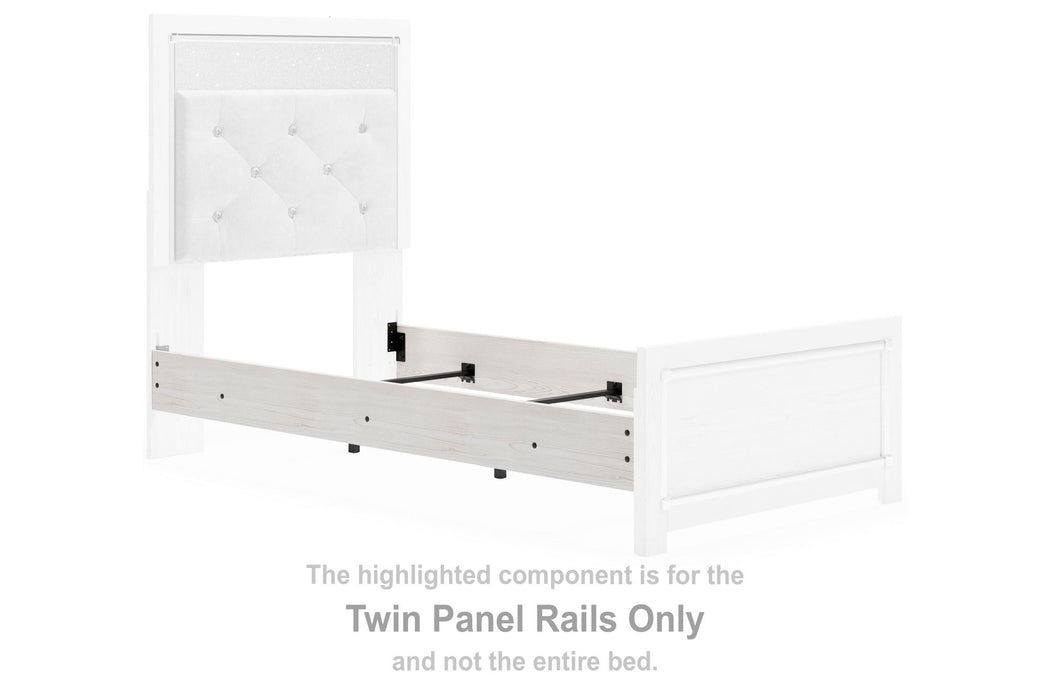 Altyra - Twin Panel Rails - White - Simple Home Plus