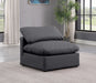 Indulge - Faux Leather Armless Chair - Simple Home Plus