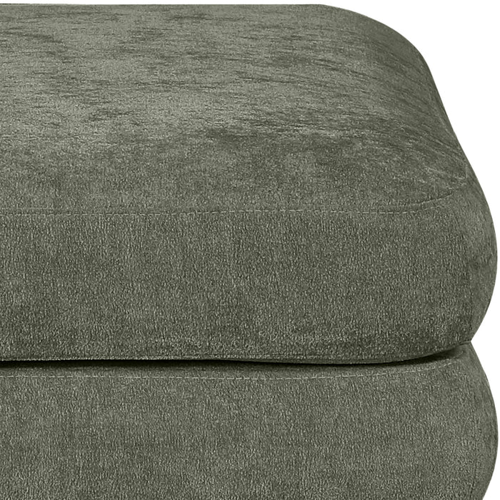 Stellar - Chenille Fabric Upholstered Modular Modular Ottoman - Simple Home Plus