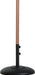 Fiji - Aluminum Patio Umbrella With Round Black And Teak Base - Simple Home Plus