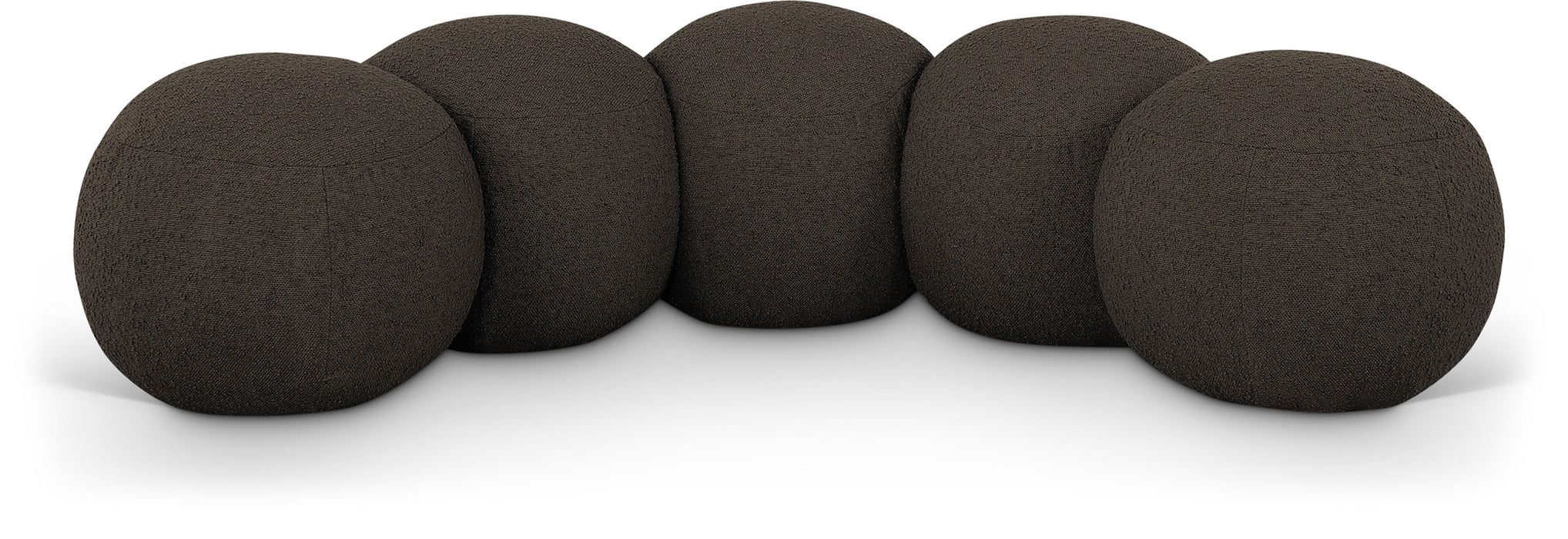 Apollo - Boucle Fabric Bench - Simple Home Plus