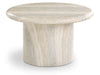Emara - Concrete And Fiberglass Indoor / Outdoor Coffee Table - Simple Home Plus