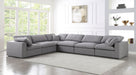 Serene - 6 Piece Modular Sectional - Simple Home Plus
