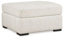 Chessington - Ivory - Oversized Accent Ottoman - Simple Home Plus