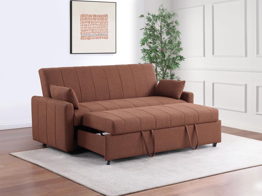 Portland - Boucle Upholstered Sleeper Sofa Bed - Simple Home Plus