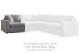 Modmax - Laf Corner Chair - Granite - Simple Home Plus