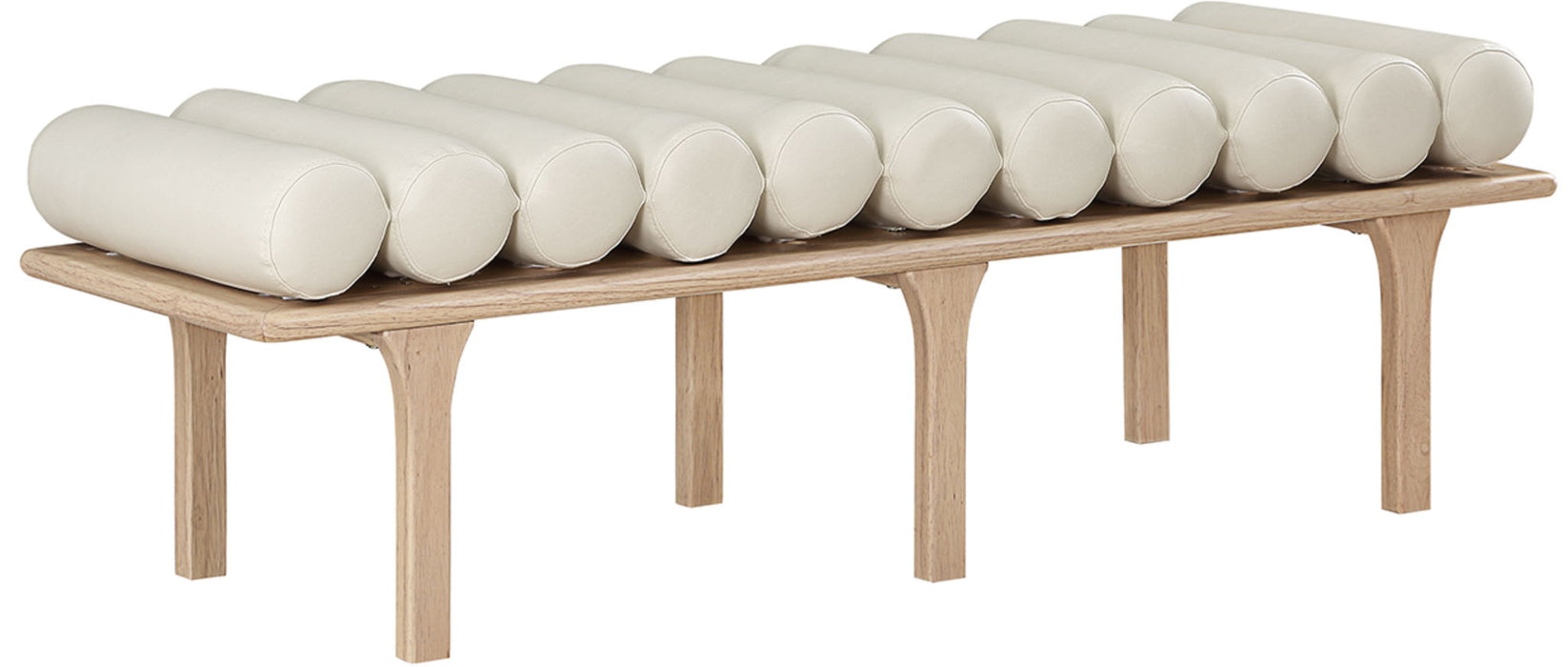 Landon - Bench With Natural Base - Simple Home Plus