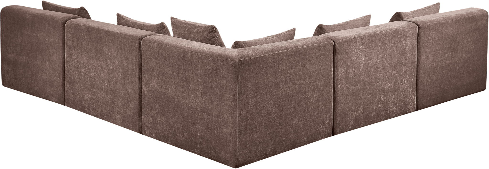 Stellar - 5 Piece Upholstered Modular Sectional - Simple Home Plus
