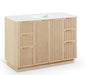 Willard - Engineered Stone And Solid Wood Bathroom Vanity - Simple Home Plus