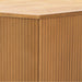 Honey - Fluted Hexagon Coffee Table - Natural - Simple Home Plus