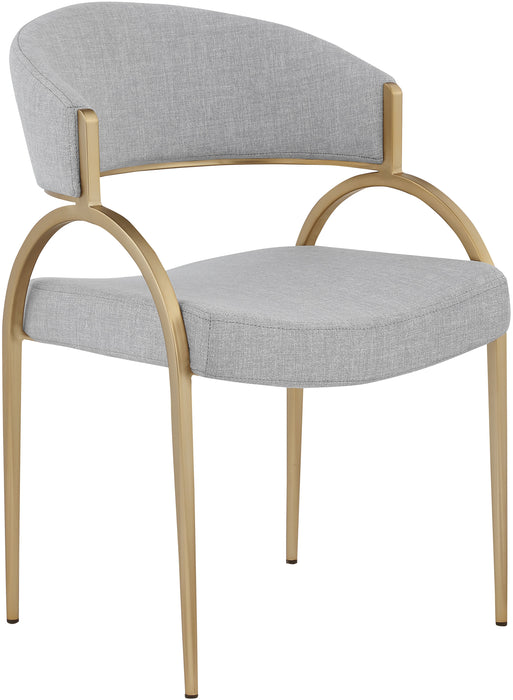 Privet - Dining Chair Set - Gold Base - Simple Home Plus