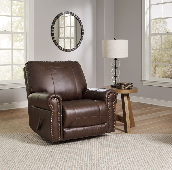 Colleton - Dark Brown - Rocker Recliner - Simple Home Plus