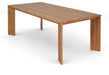 Mirella - Teak Wood 78.75" Outdoor Patio Dining Table - Natural - Simple Home Plus