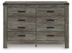 Frandern - Six Drawer Dresser - Simple Home Plus