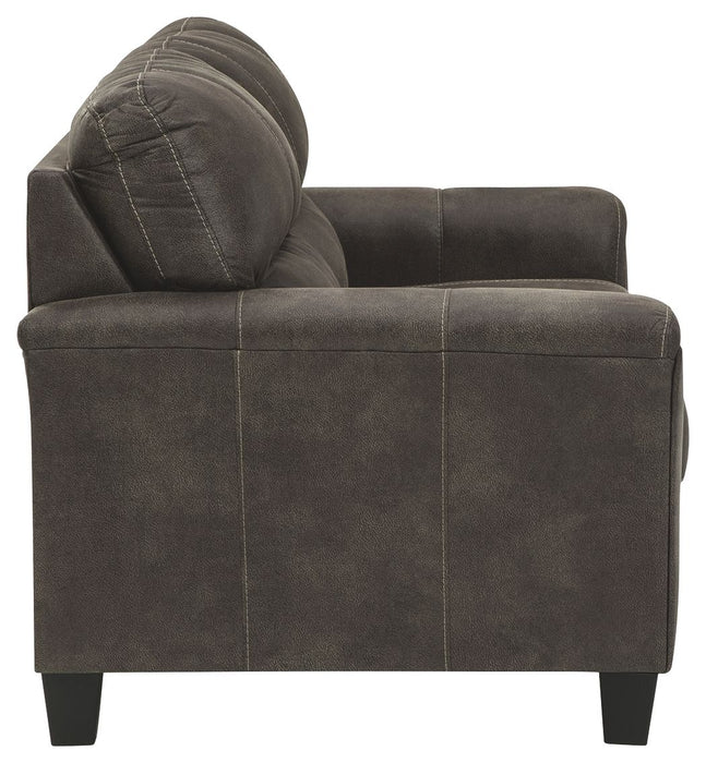 Navi - Stationary Loveseat - Simple Home Plus