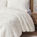 Arya - Twin Embroidered Medallion Ultra Comforter Mini Set - Ivory - Simple Home Plus