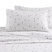 Cozy Cotton Flannel - Printed Sheet Set - Gray Skiers - Simple Home Plus