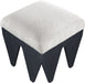 Altair - Fabric Bench - Black Base - Simple Home Plus