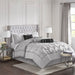Laurel - 7 Piece Tufted Comforter Set - Gray - Simple Home Plus
