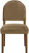 Varinelle - Velvet Dining Chair (Set of 2) - Walnut Frame - Simple Home Plus