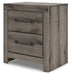 Graystorm - Brown Gray - Two Drawer Night Stand - Simple Home Plus