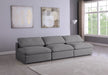 Serene - Modular Armless 3 Seat Sofa - Simple Home Plus