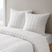 Cocoon - Quilt Top Euro Sham - White - Simple Home Plus