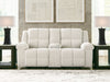 Orlen - Double Reclining Loveseat With Console - Winter - Simple Home Plus