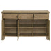 Adina - 2-Door Sideboard Server - Distressed Light Brown - Simple Home Plus