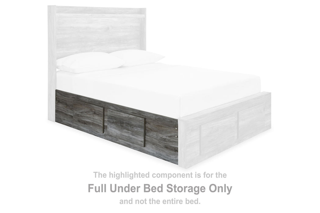 Baystorm - Full Under Bed Storage - Gray - Simple Home Plus