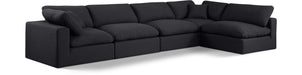Comfy - 5 Piece Linen Modular Sectional - Simple Home Plus