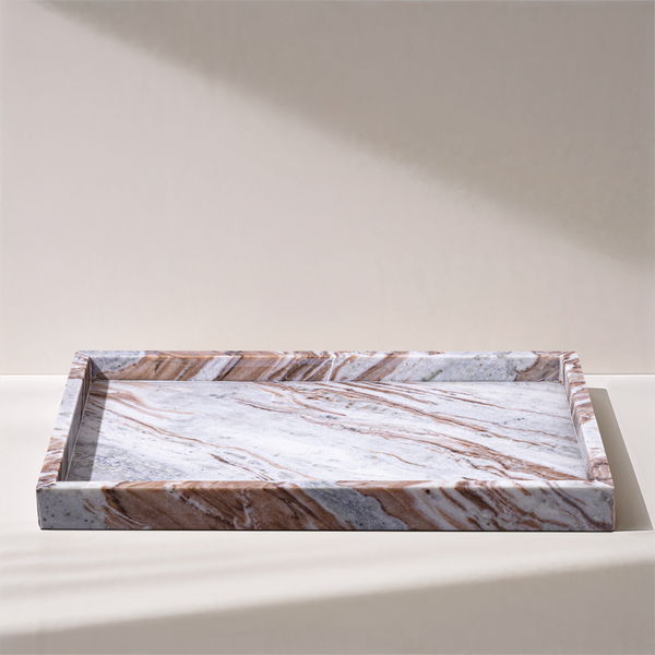 Barletta - Marble Rectangular Tray