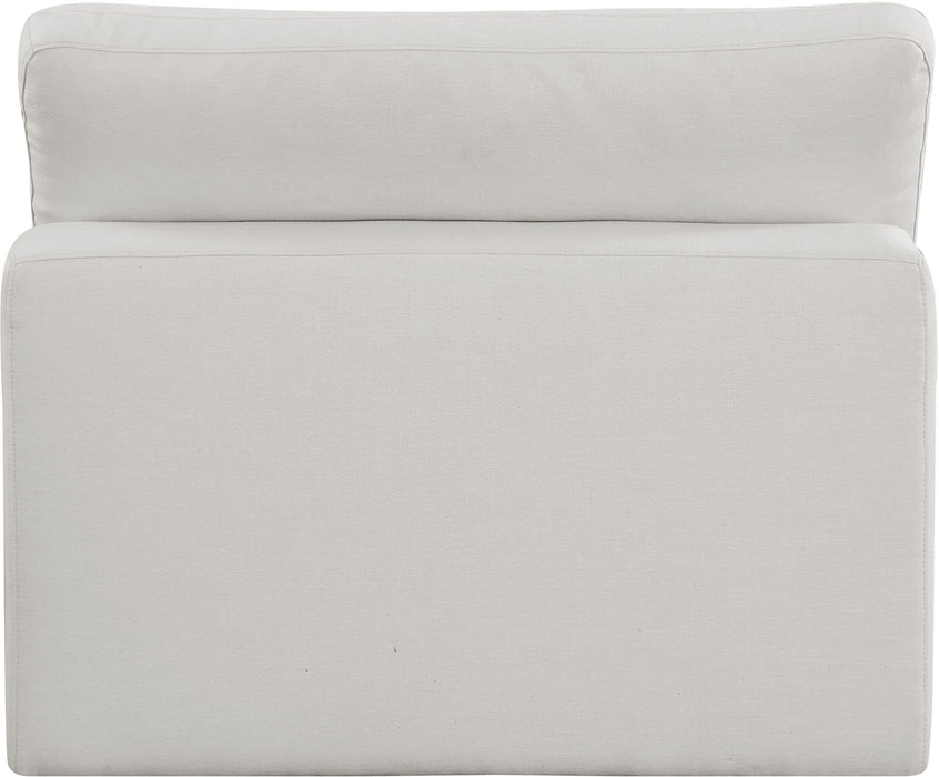 Comfy - Linen Armless Chair - Simple Home Plus
