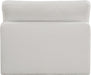 Comfy - Linen Armless Chair - Simple Home Plus