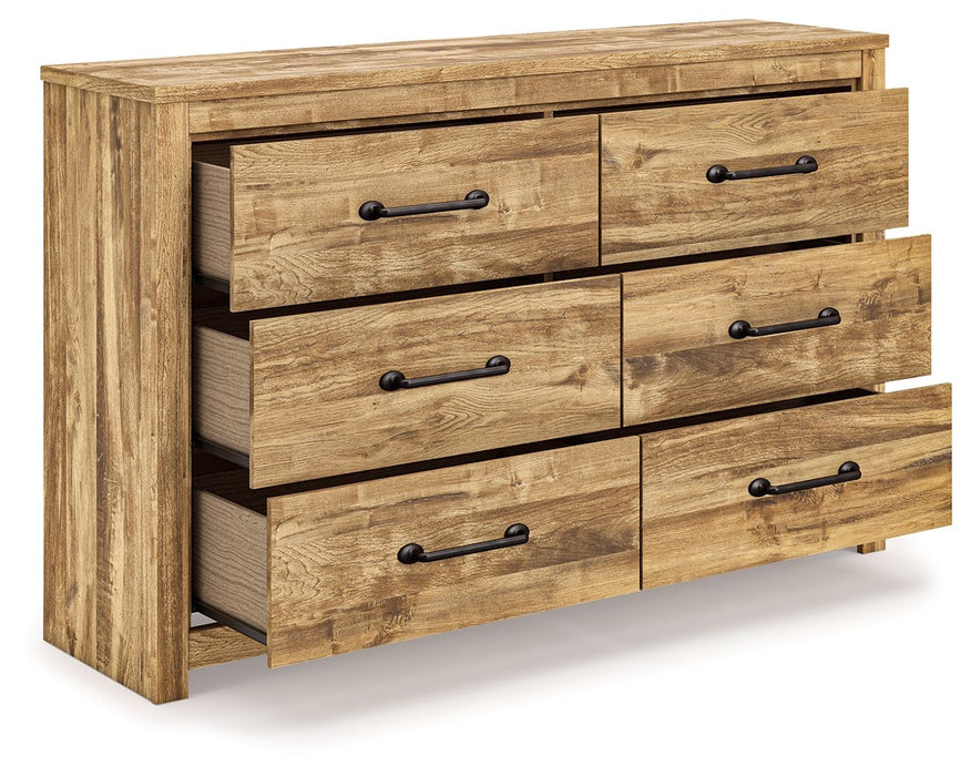 Maystonna - Six Drawer Dresser - Simple Home Plus