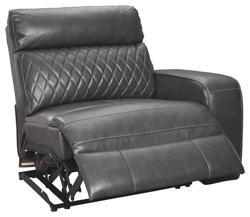Samperstone - RAF Zero Wall Power Recliner - Gray - Simple Home Plus