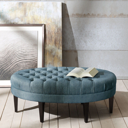 Martin - Surfboard Tufted Ottoman - Blue - Simple Home Plus